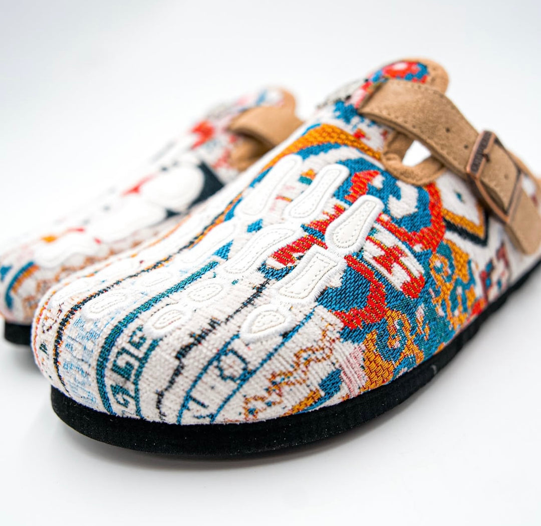 PERSIAN RUG CLOGS