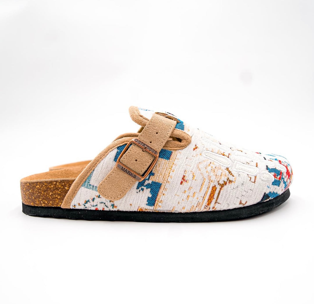 PERSIAN RUG CLOGS