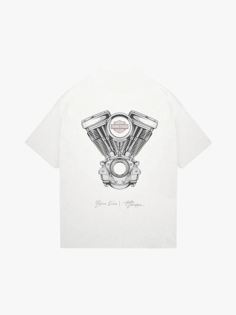 YEHONA STUDIOS Twin cam 88 T-shirt