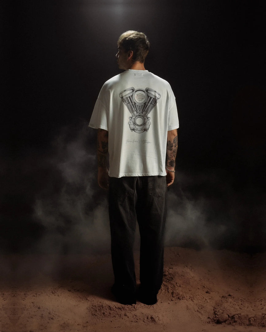 YEHONA STUDIOS Twin cam 88 T-shirt