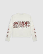MONOIC - Double-Sleeve Stars Long Sleeve T-Shirt – Off-White