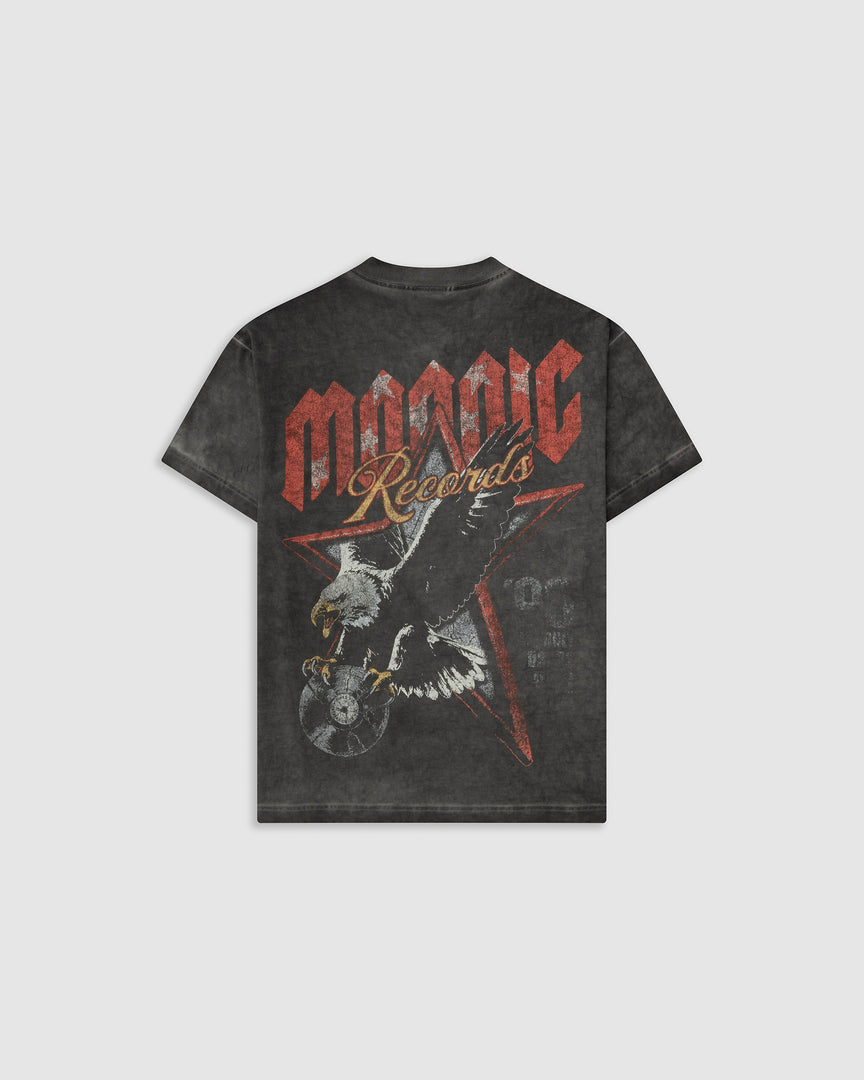 MONOIC - Eagle Oversized T-Shirt - Distressed Grey