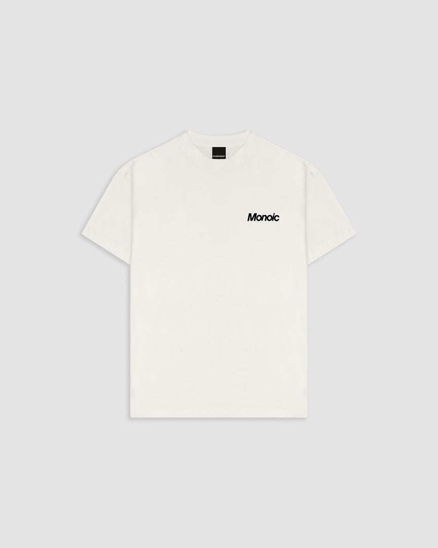 MONOIC - Oversized Logo T-Shirt V2 - Off White