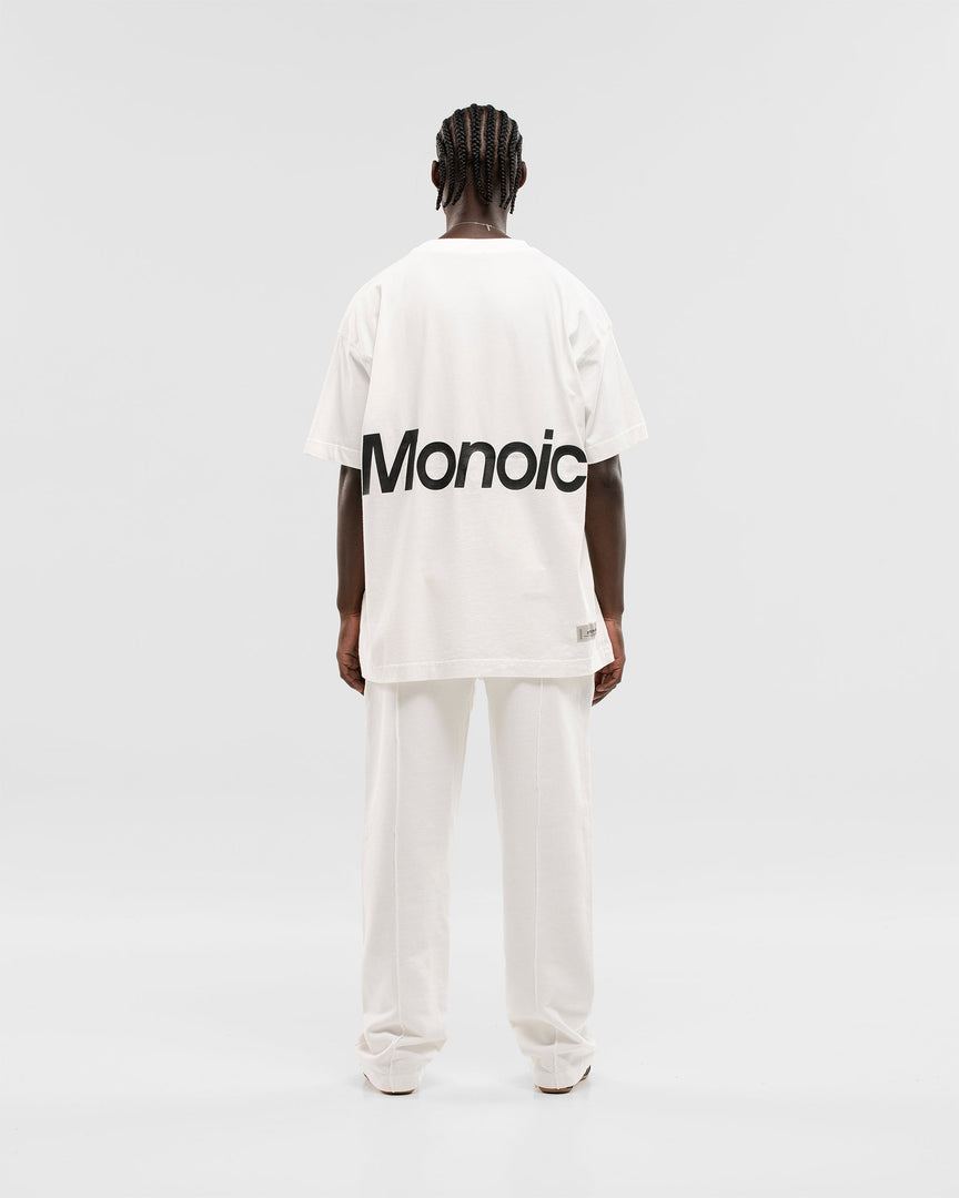 MONOIC - Oversized Logo T-Shirt V2 - Off White