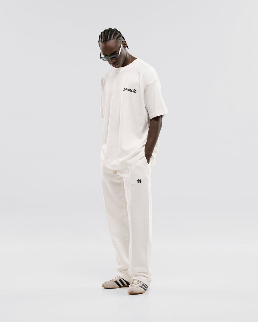 MONOIC - Oversized Logo T-Shirt V2 - Off White