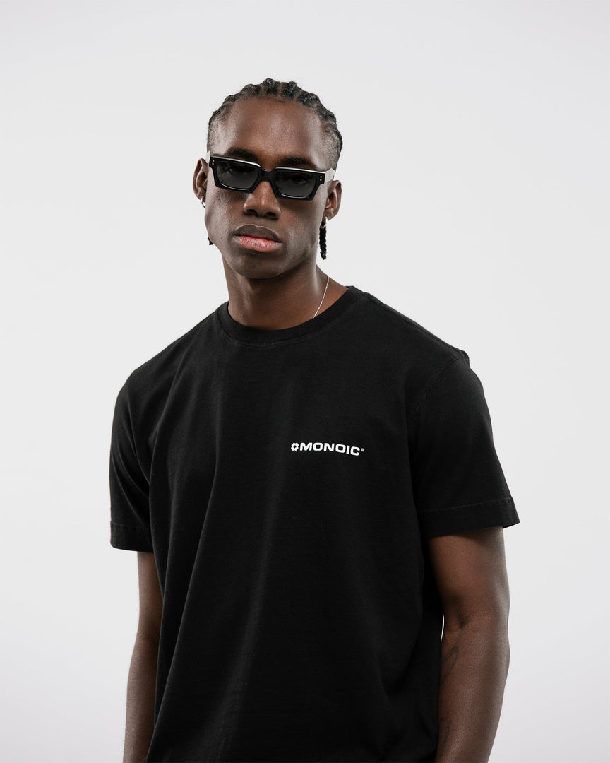 MONOIC - Basic Regular Fit T-Shirt V2 - Jet Black