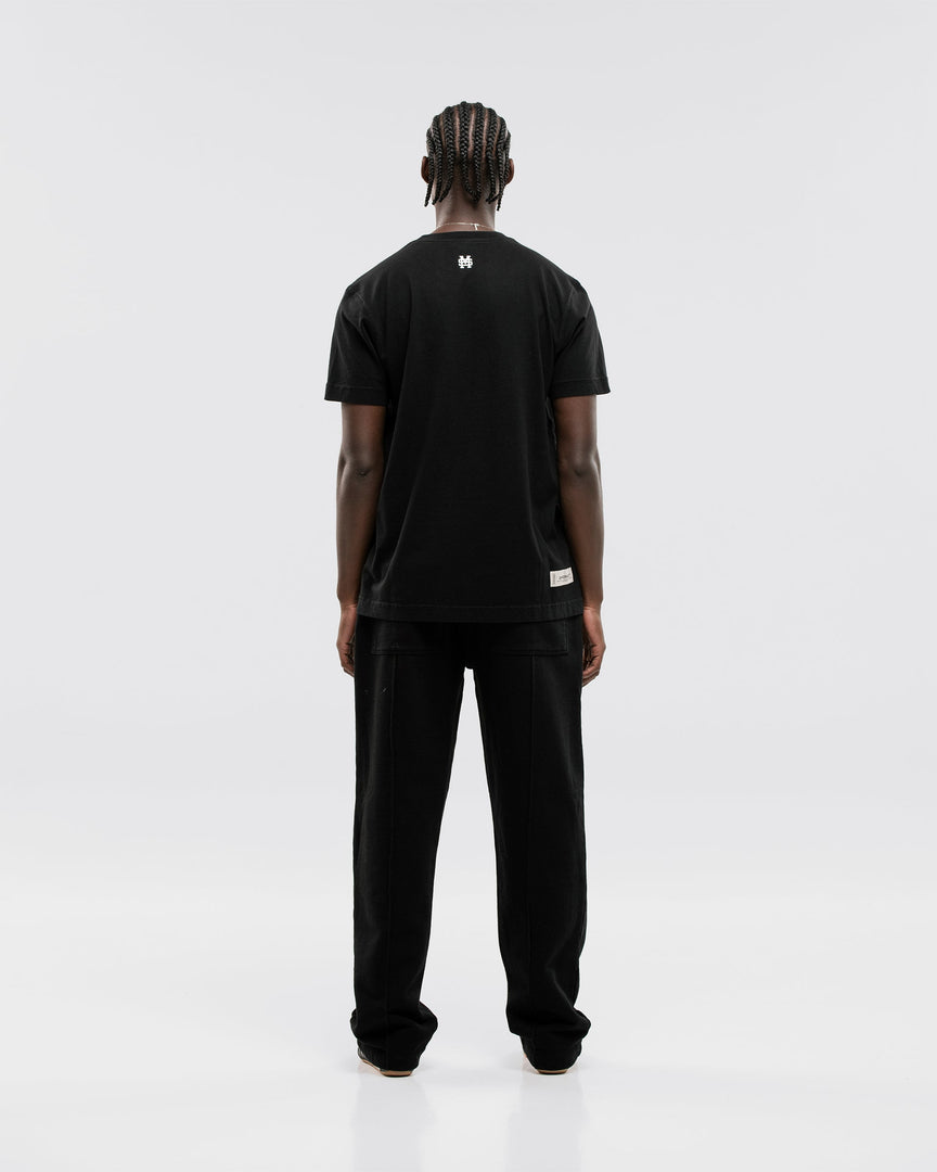 MONOIC - Basic Regular Fit T-Shirt V2 - Jet Black