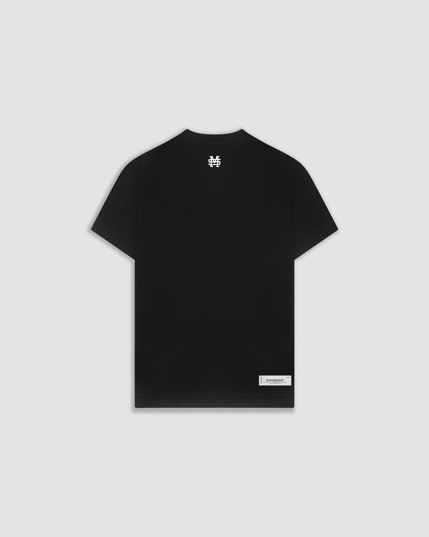 MONOIC - Basic Regular Fit T-Shirt V2 - Jet Black