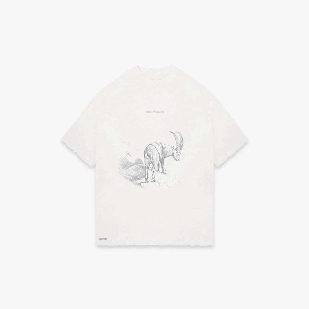 IDOL STUDIOS - IBEX - CREAM T-SHIRT