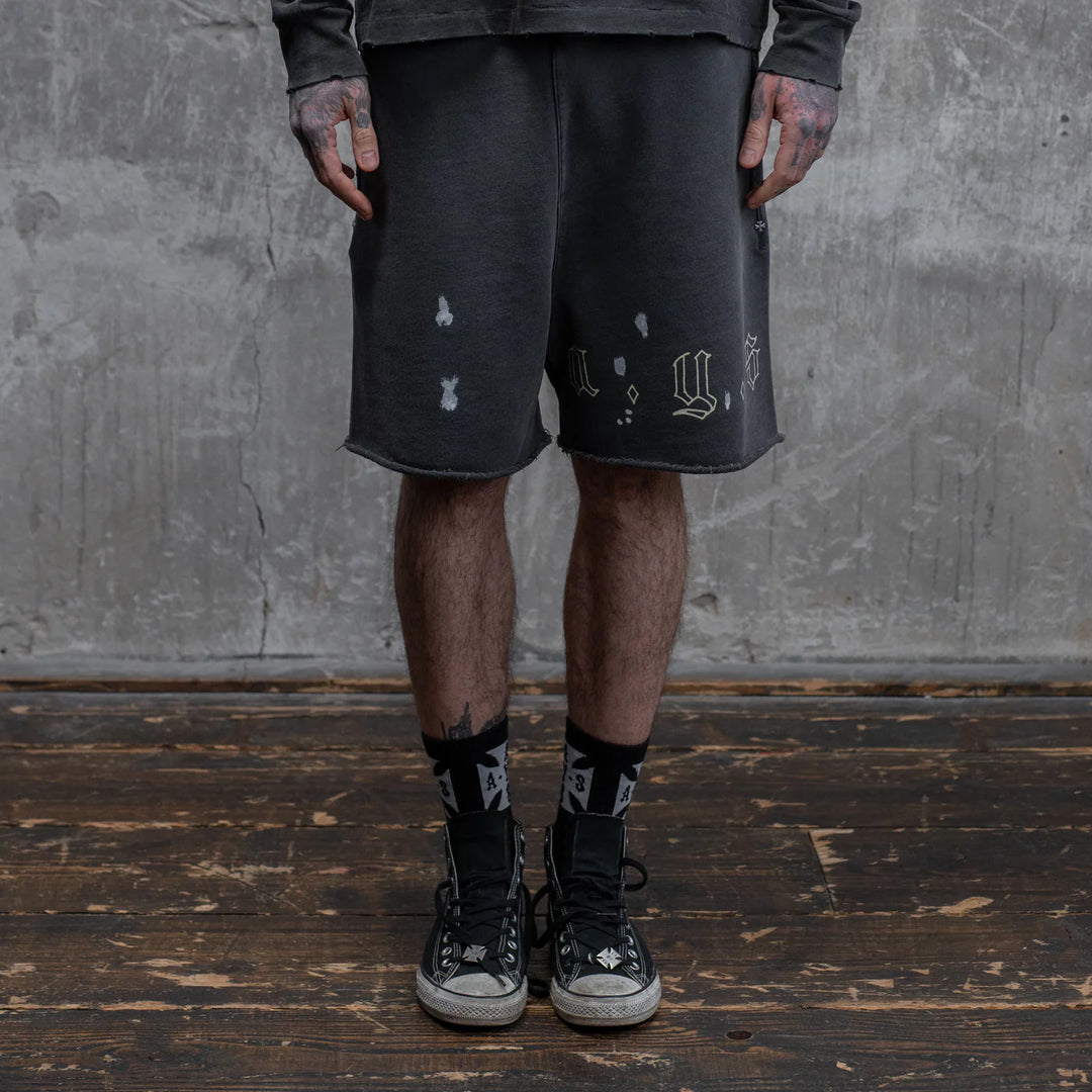 ASKYURSELF AYS VINTAGE FLEECE SHORTS