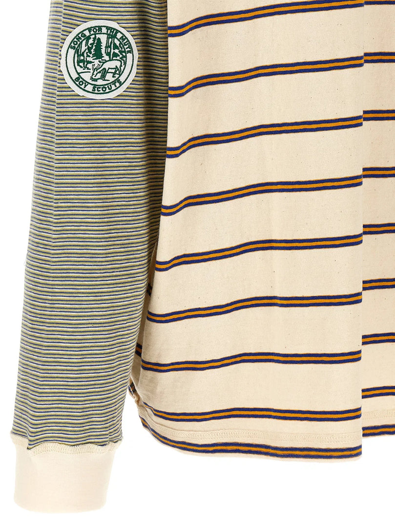 SONG FOR THE MUTE - Stripes Rugby Shirt