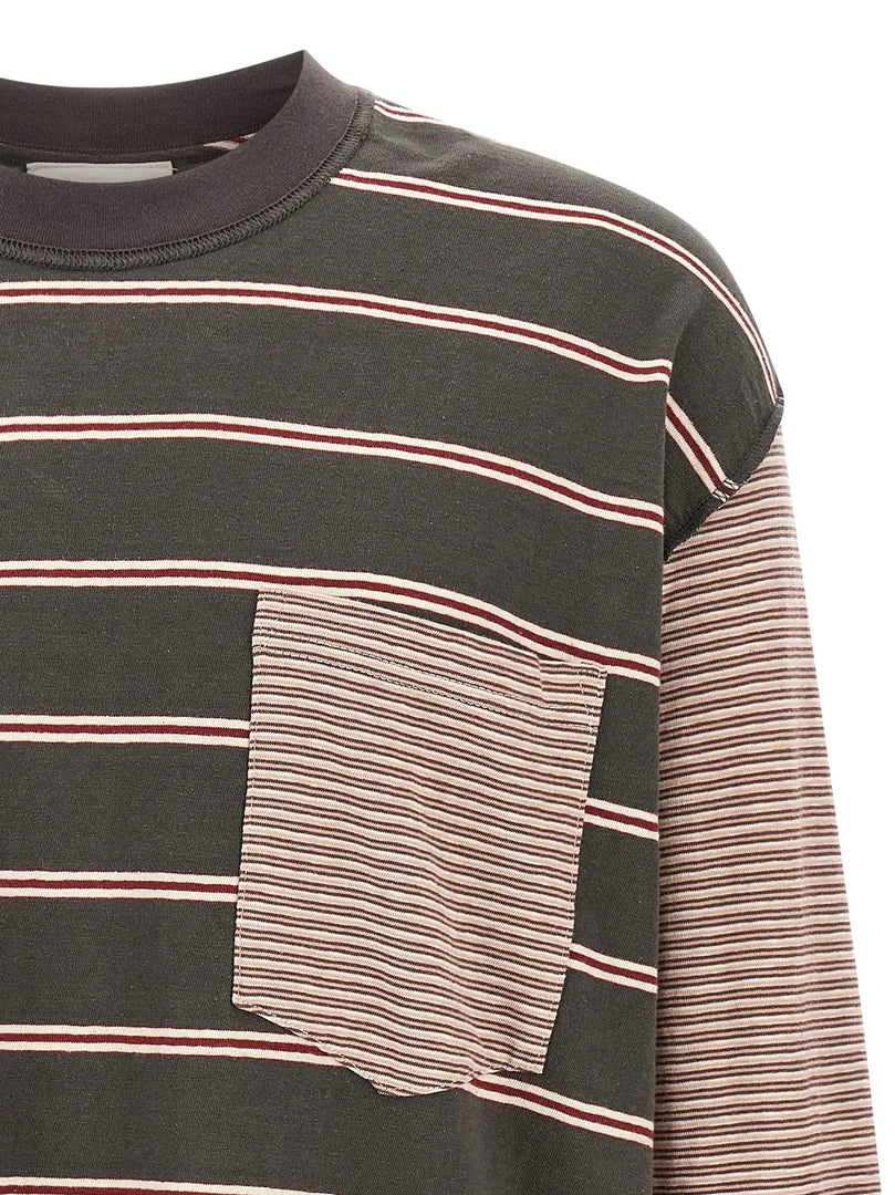 SONG FOR THE MUTE - Stripes Rugby Shirt