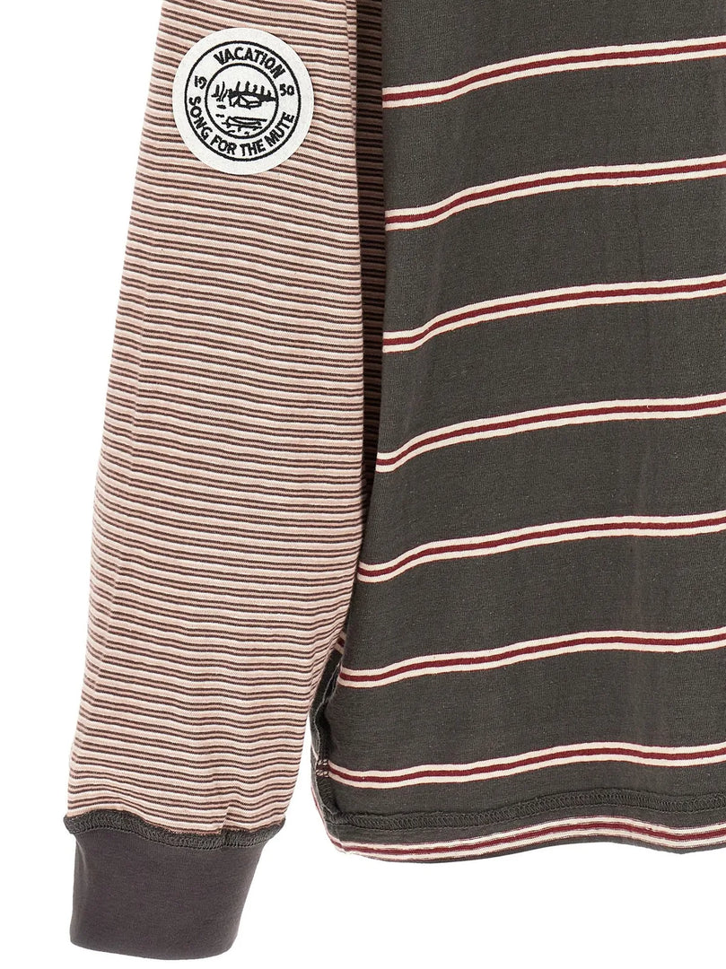 SONG FOR THE MUTE - Stripes Rugby Shirt
