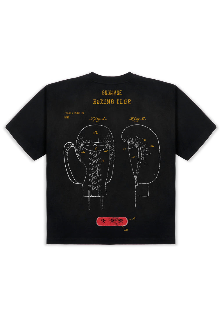 FIGHT CLUB - WASHED BLACK T-SHIRT