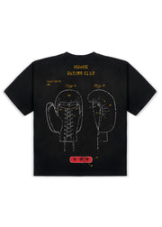 FIGHT CLUB - WASHED BLACK T-SHIRT