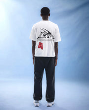 GM LOGO WRAPPED - OFF WHITE T-SHIRT