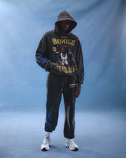 FEARLESS - WASHED GREY HOODIE