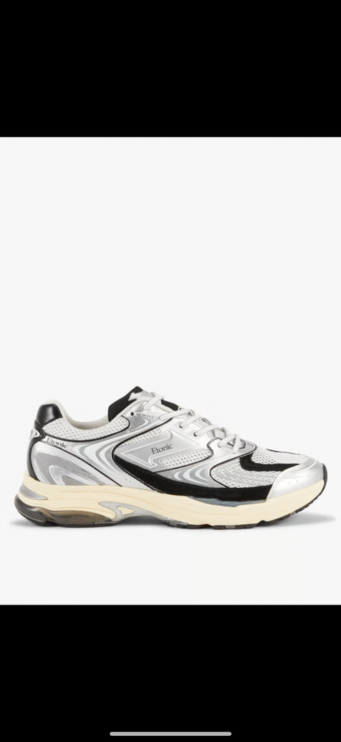 ETONIC EVOLUTION METALLIC SILVER BLACK