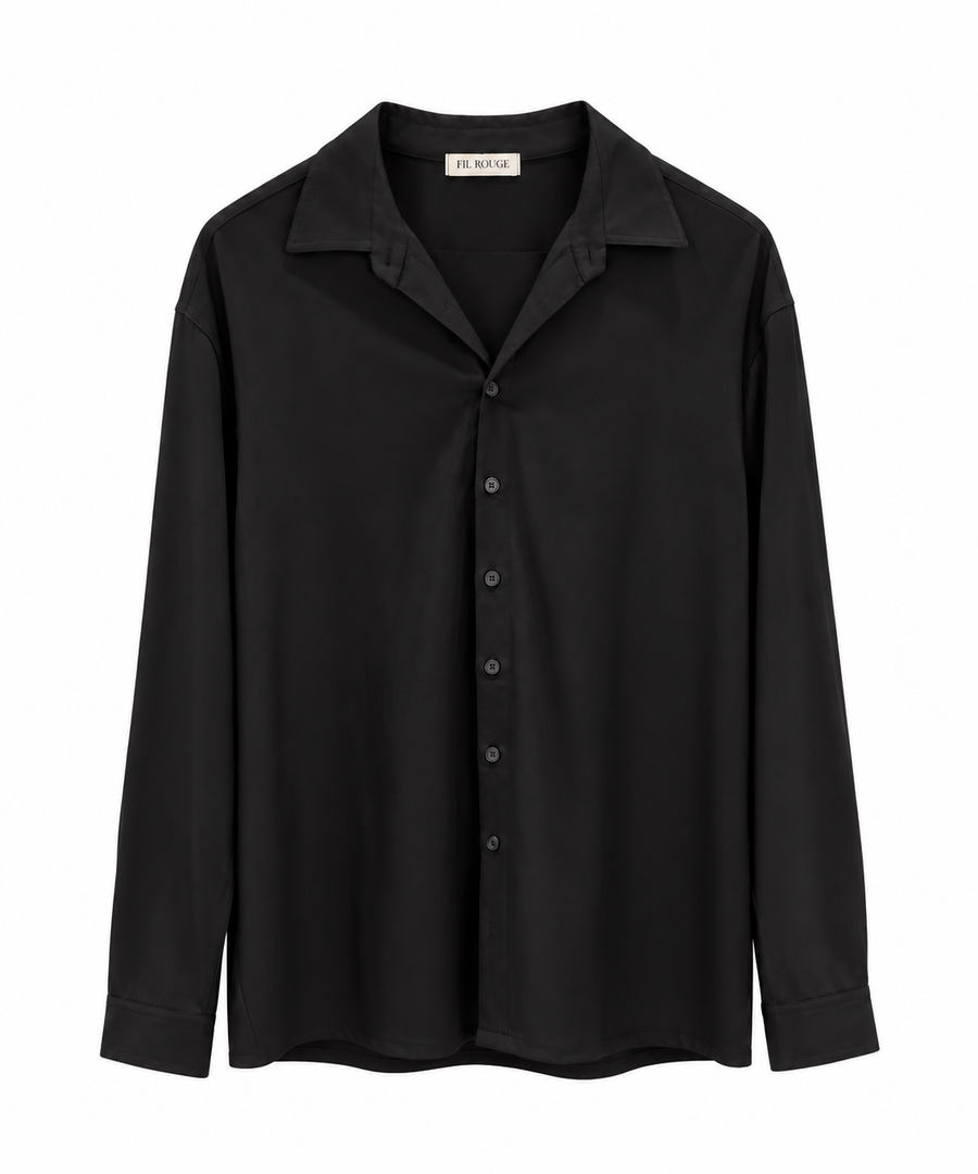 Button down shirt black