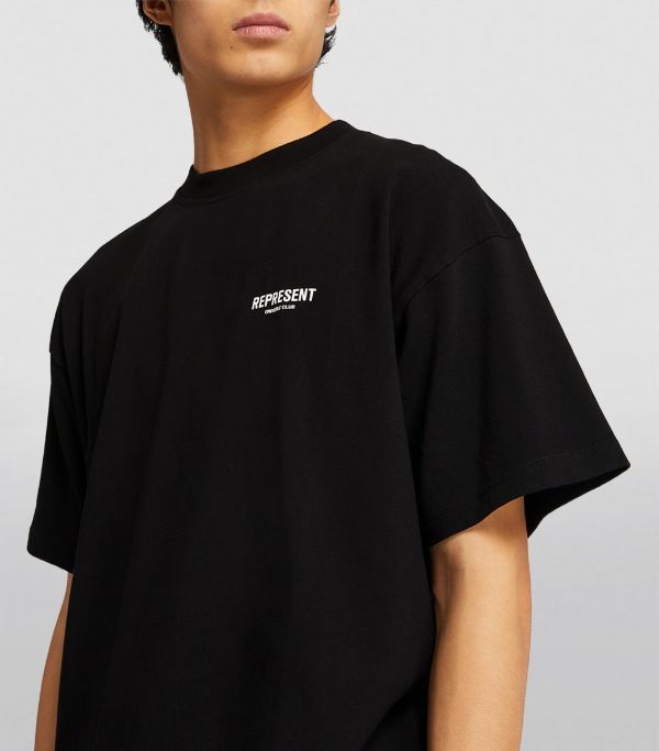 REPRESENT OWNER CLUB  BLACK TEE