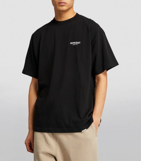 REPRESENT OWNER CLUB  BLACK TEE