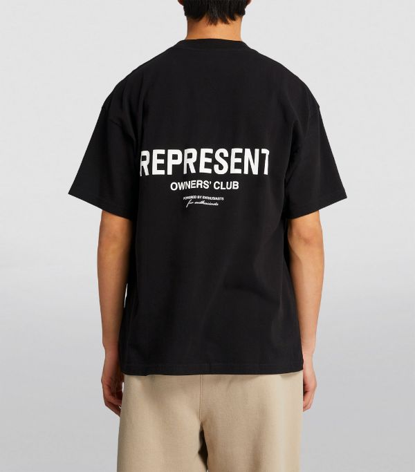 REPRESENT OWNER CLUB  BLACK TEE