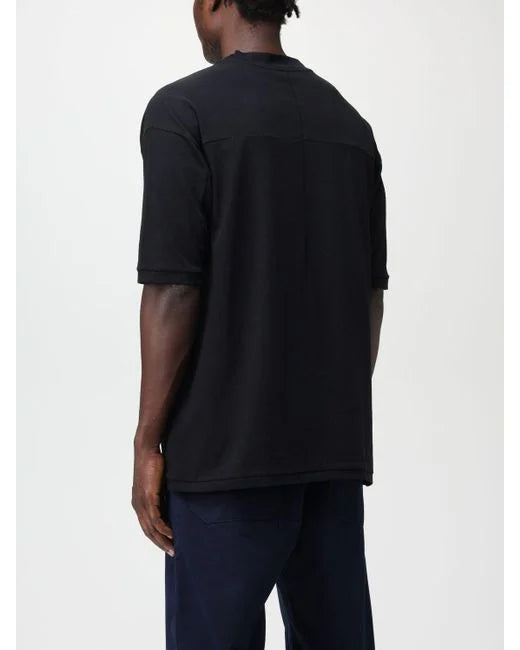 THOM KROM SLOGAN BLACK TEE